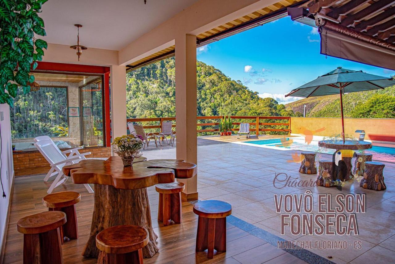 Chacara Vovo Elson Fonseca - Um Refugio Nas Montanhas Capixabas Villa Marechal Floriano Eksteriør bilde
